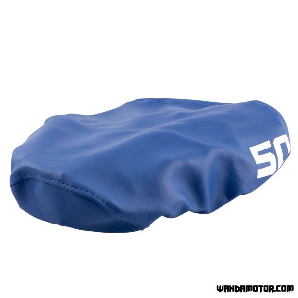 Seat cover Monkey 80-86 blue with rubber band
